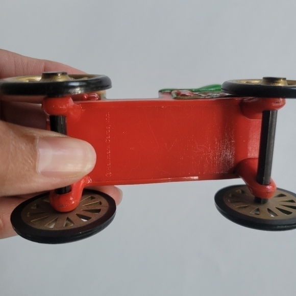 Hallmark RARE vintage ornament, here comes santa 1979, pre-owned - Picture 4 of 11